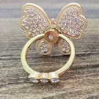 Butterfly Diamond Ring Phone Holder and Stand