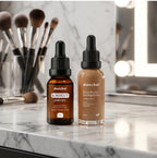 Liquid Foundation and Primer Makeup Set