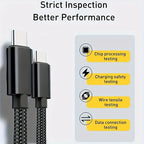 60W USB-C to USB-C Fast Charging Data Cable