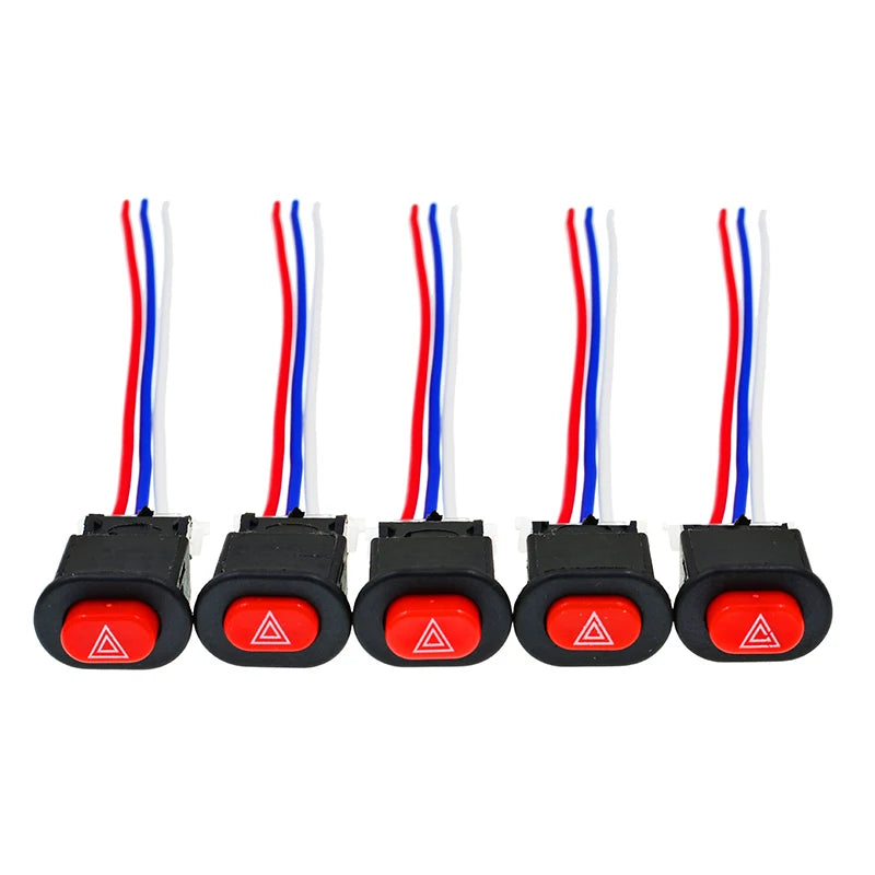 Motorcycle Hazard Light Double Flash Emergency Switch