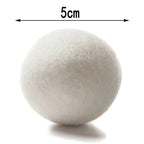 Reusable Wool Laundry Dryer Balls for Soft and Fluffy Clothes