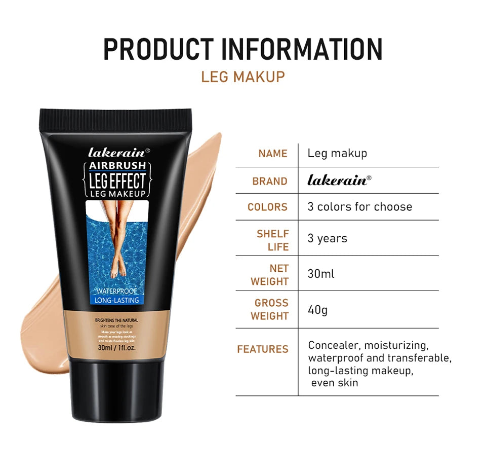 Waterproof Leg Foundation for Flawless Coverage - 14
