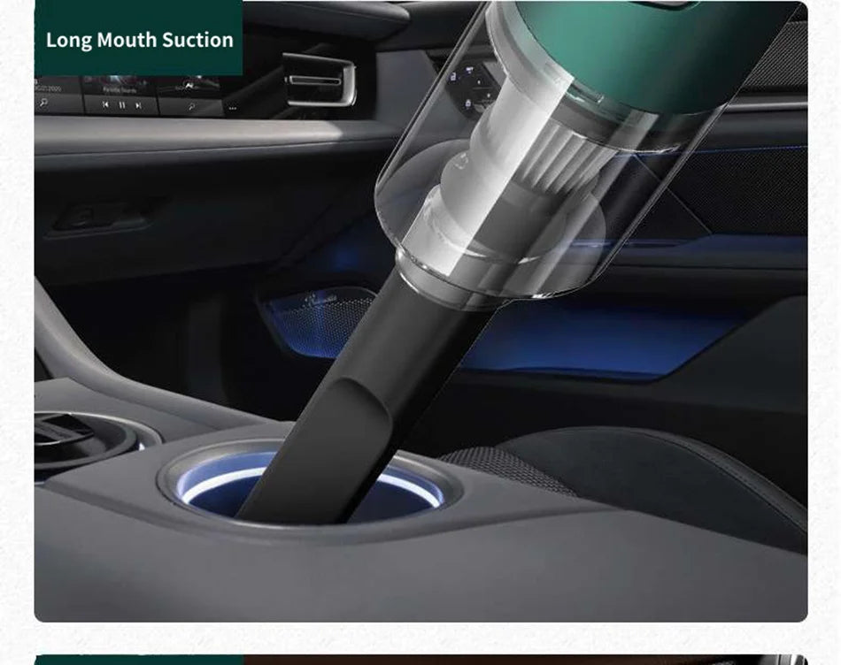 Portable Wireless Handheld Vacuum for Car and Home - 16