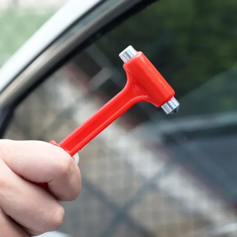2-in-1 Emergency Car Safety Hammer and Seat Belt Cutter