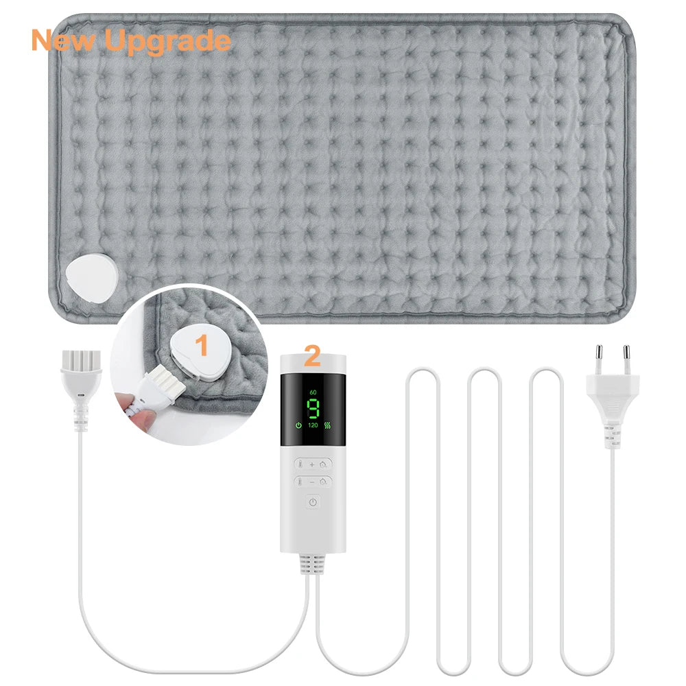 Electric Adjustable Heating Pad for Back Neck and Body Relief - 8