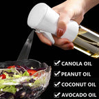 Cooking Oil Spray Bottle for Healthy Kitchen Grilling and Baking