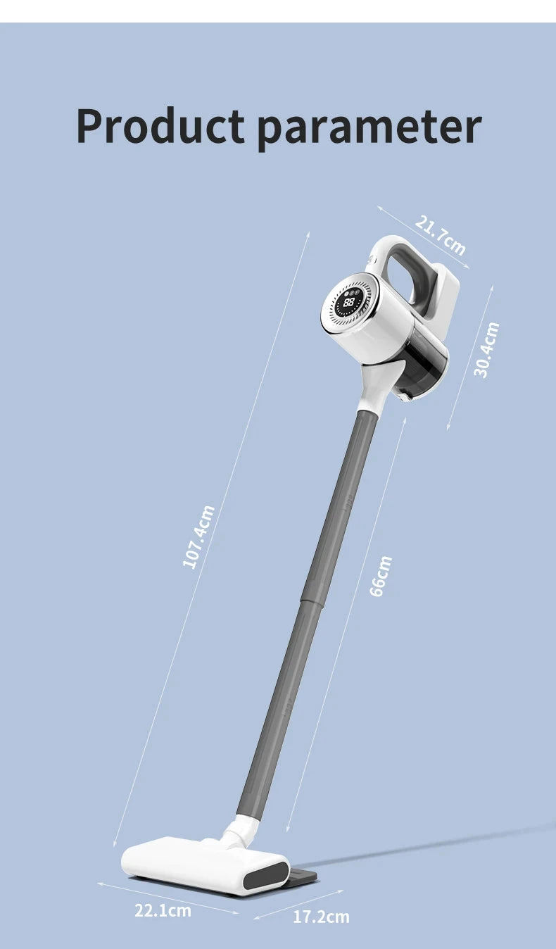 Lightweight Cordless Stick Vacuum for Floors and Carpets