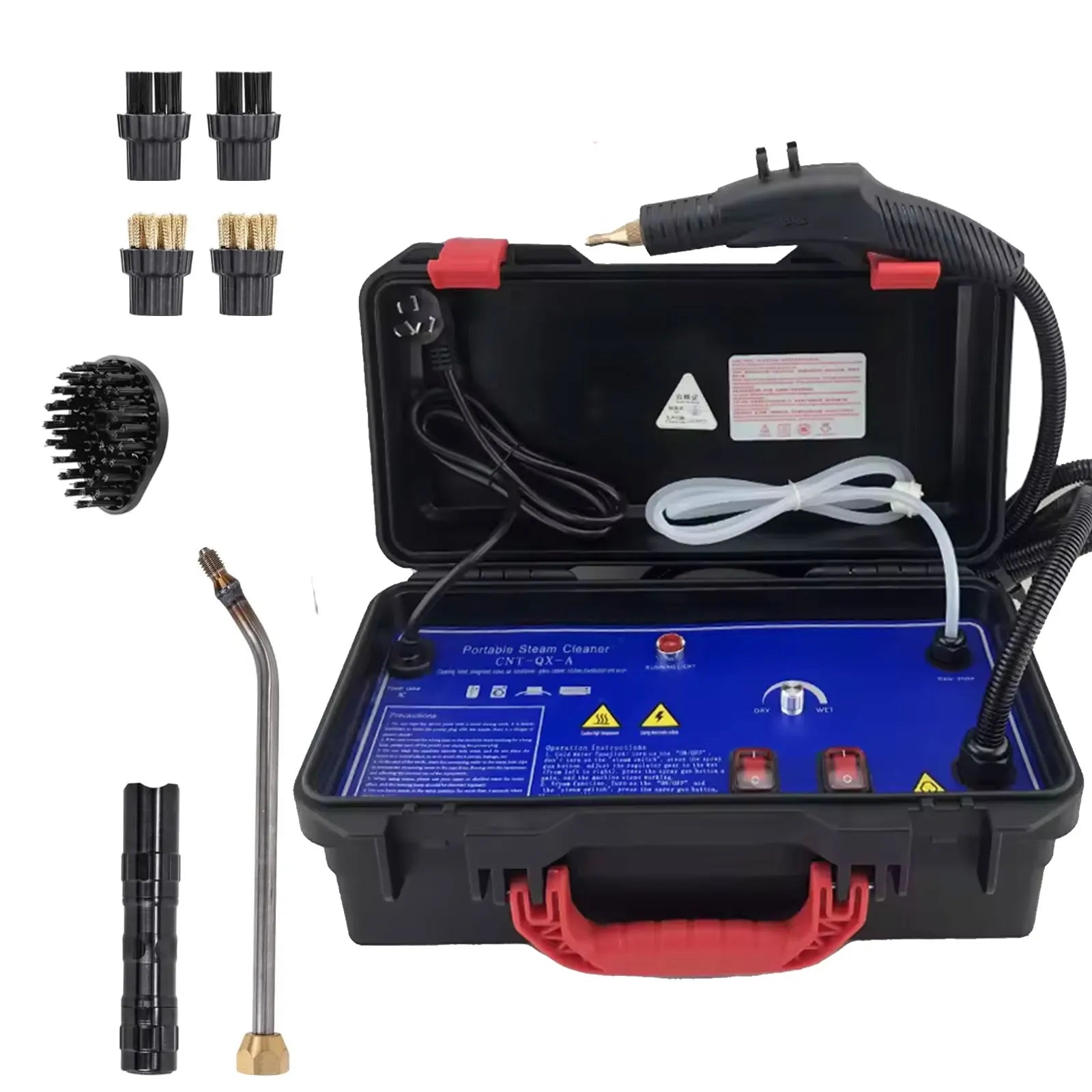 High-Pressure Handheld Steam Cleaner for Home and Car - 7