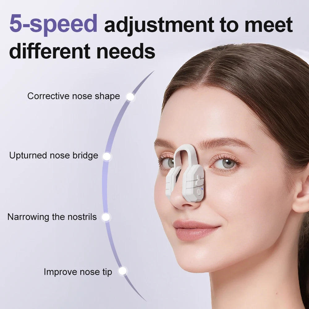 EMS Electric Nose Shaping and Lifting Massager Clip - 11