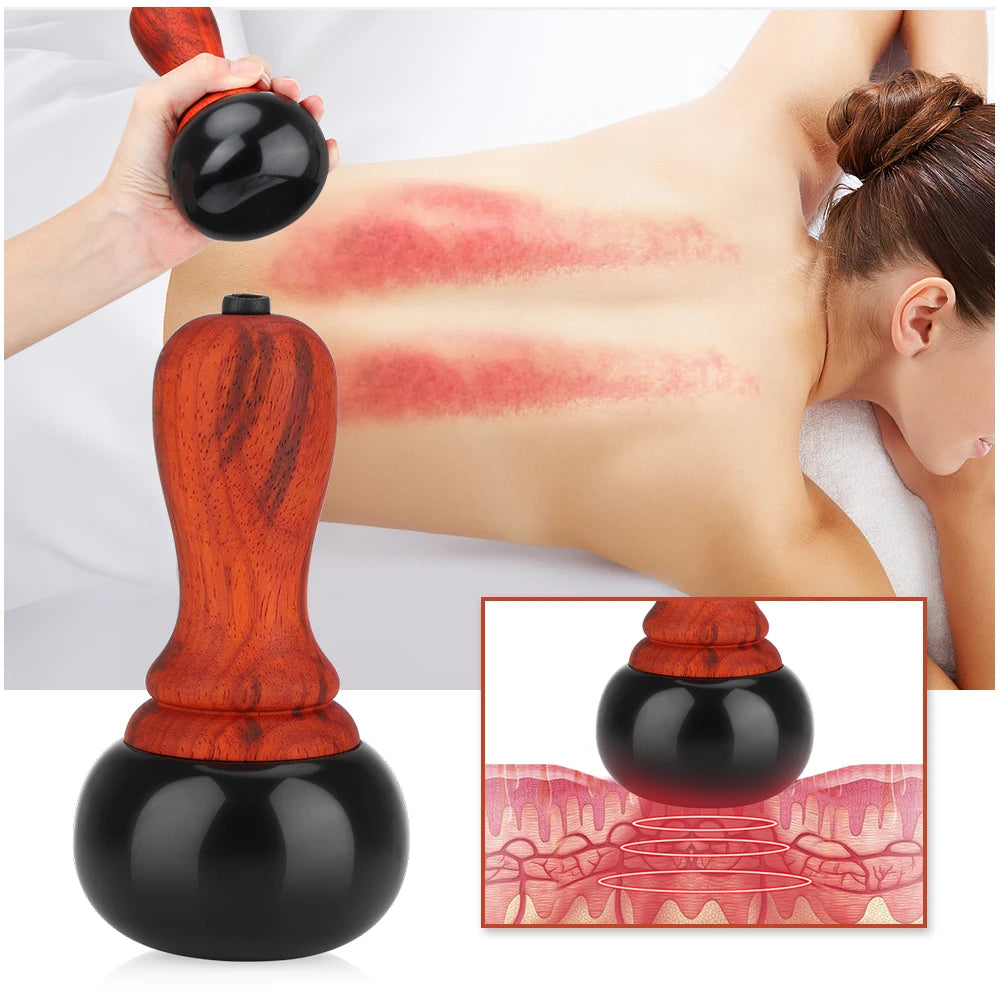 Electric Heated Bianstone Gua Sha Massage Tool - 1