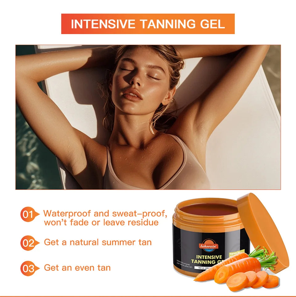 Intensive Sun Tanning Gel for Natural Sun-Kissed Glow