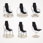 Full-Body Electric Heated Massage Chair Cushion for Home and Car