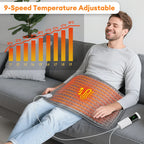 Electric Heating Pad for Back and Neck Pain Relief