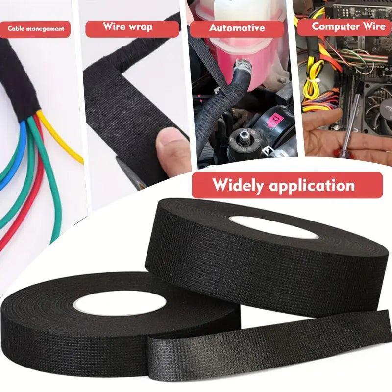 Automotive Anti-Rattle Wiring Harness Cloth Tape