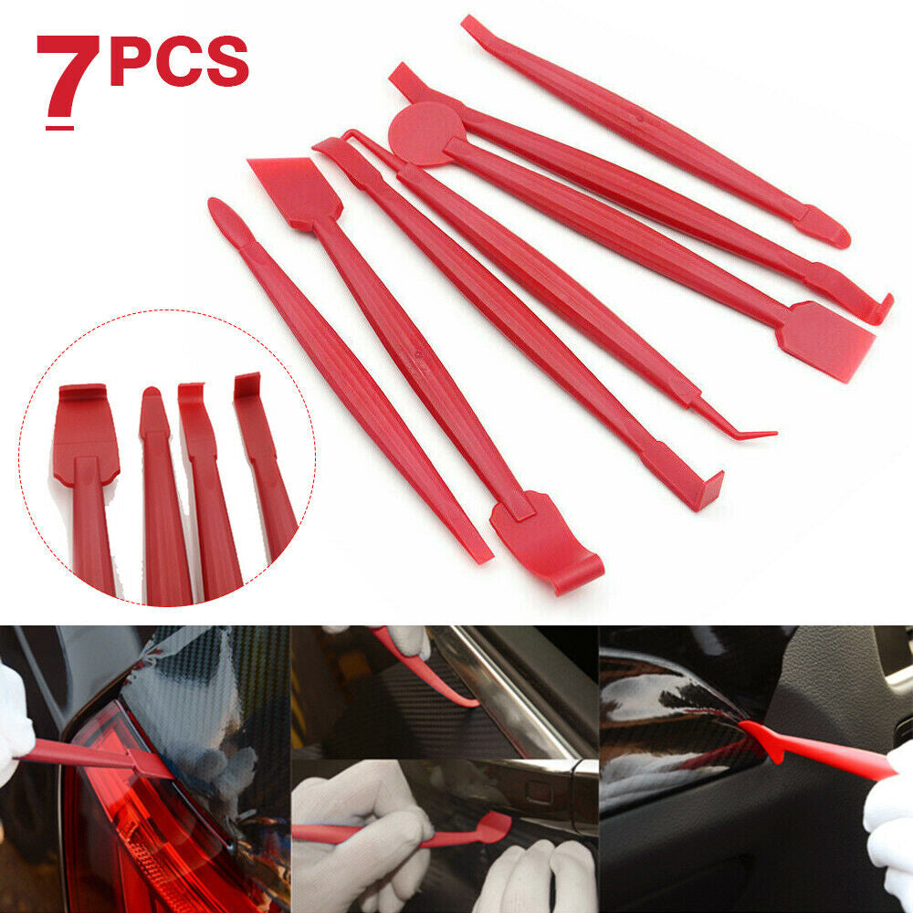 7-Piece Professional Car Vinyl Wrap and Decal Installation Tool Kit