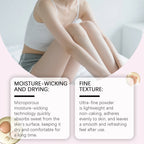 Cooling Sweat Absorbing Body Powder for Anti-Chafing Comfort