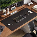 Waterproof PU Leather Desk Mat and Mouse Pad