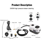 High-Pressure Portable Steam Cleaner for Home and Car