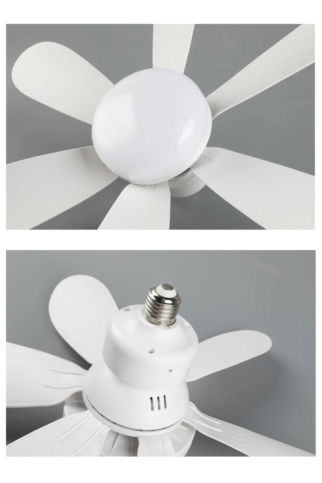 Dimmable LED Ceiling Fan Light with Remote Control