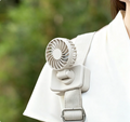Portable USB Rechargeable Clip-On Cooling Fan