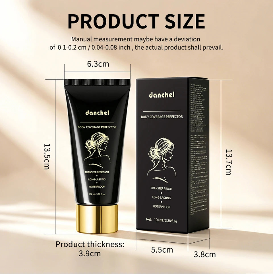 Waterproof Full Coverage Body Concealer for Tattoos and Scars