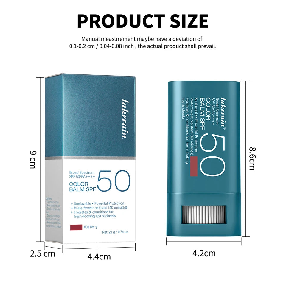 Hydrating SPF 50 Tinted Sunscreen Blush Stick