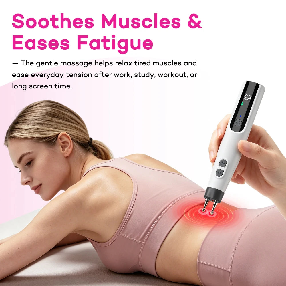 Handheld Electric Precision Massager for Face and Body - 10