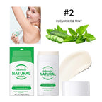 Natural Long-Lasting Solid Deodorant Stick for Freshness