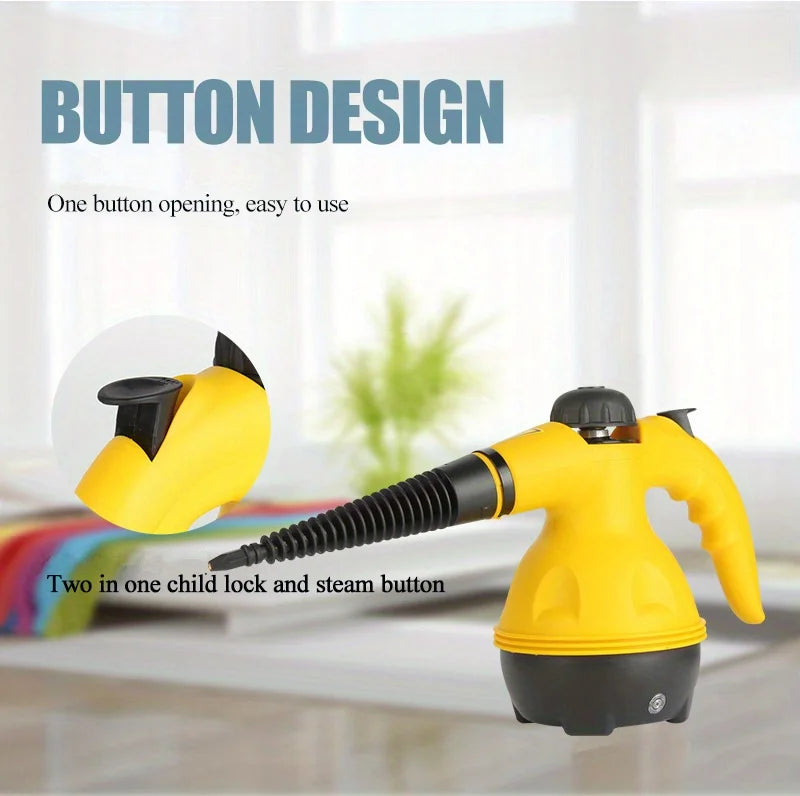 Handheld High-Pressure Steam Cleaner for Deep Home Cleaning - 12