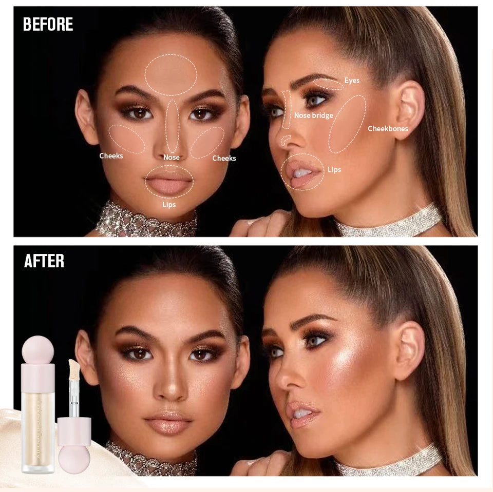 Liquid Highlighter for Radiant Glow and Natural Skin Brightening - 16