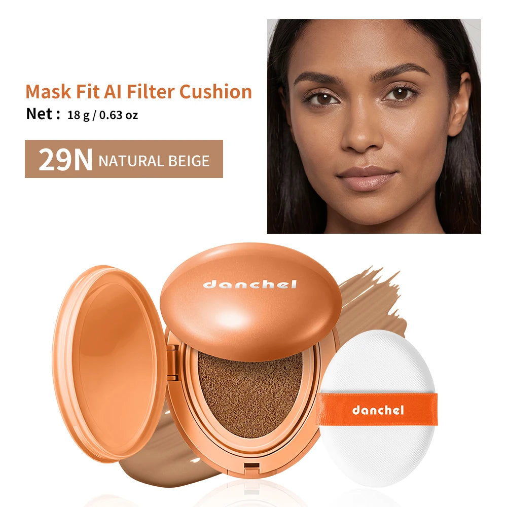 Waterproof Sunscreen Cushion Foundation with Long-Lasting Coverage