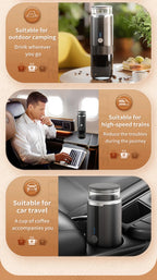 Portable Wireless Espresso Coffee Maker for Travel and Camping