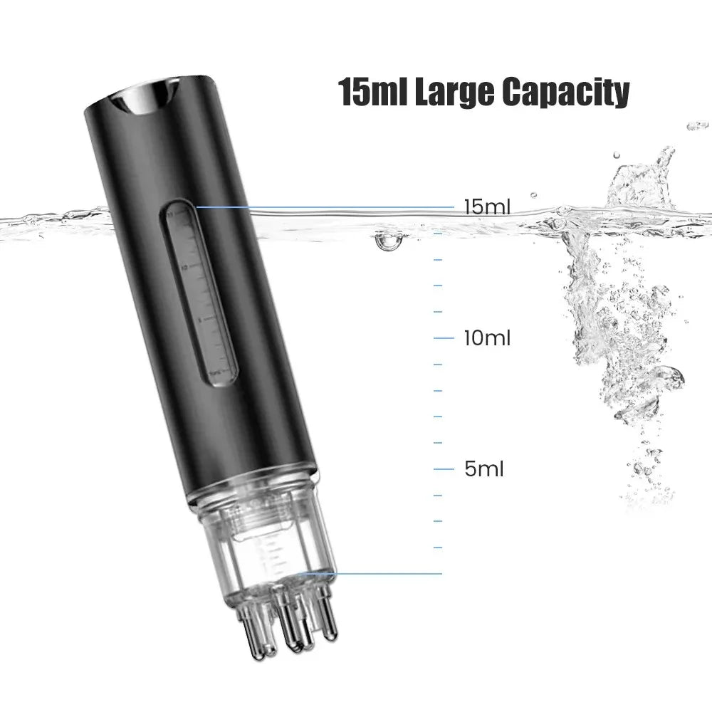 Portable Scalp Oil Applicator and Massage Comb