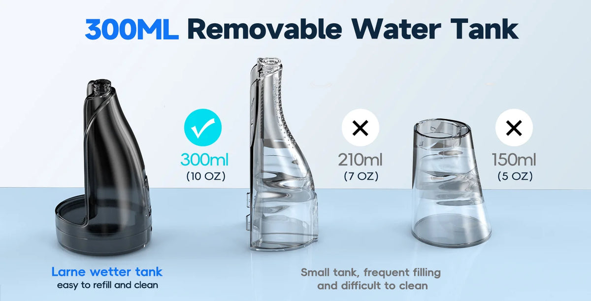 Portable Electric Cordless Water Flosser for Teeth Cleaning