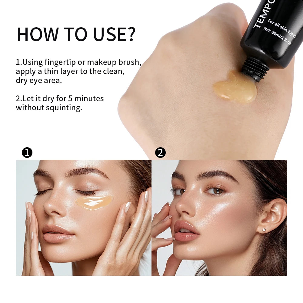 Instant Temporary Eye Tightening and Smoothing Cream