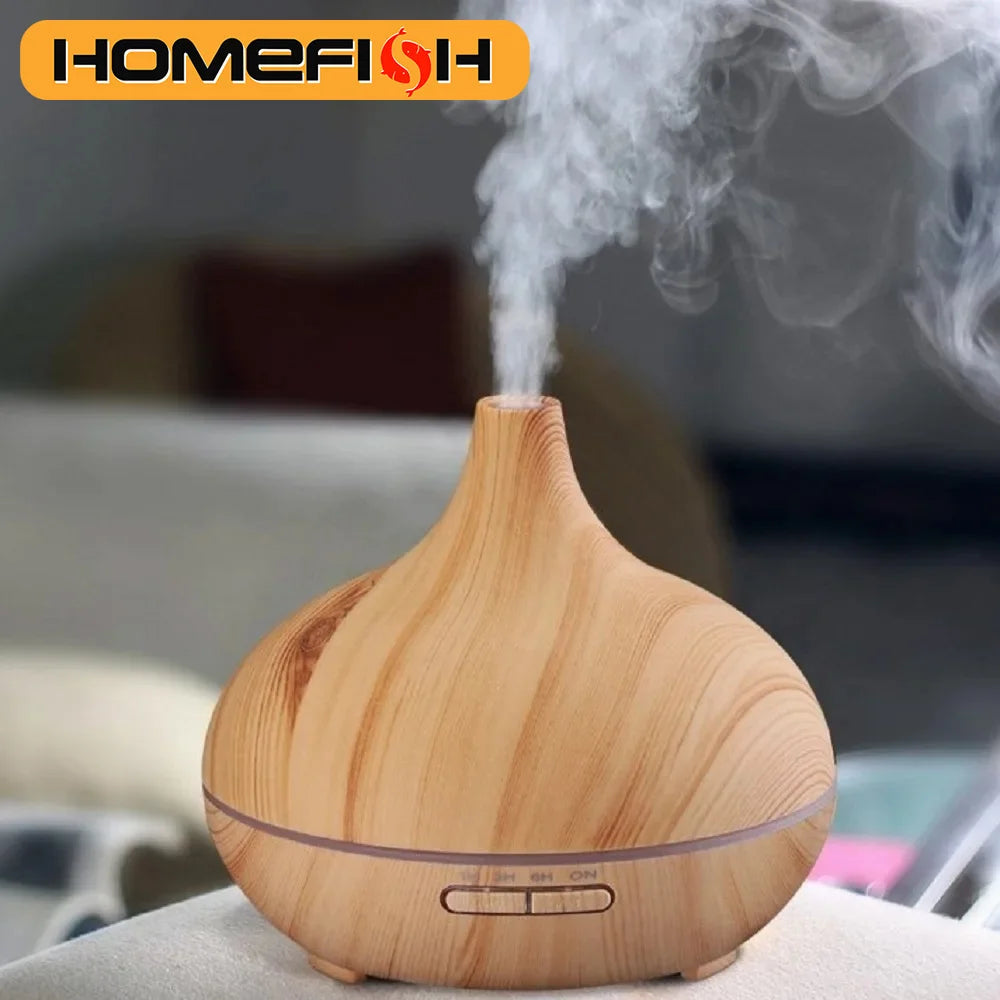 4-in-1 Starry Night Projector Air Humidifier and Aromatherapy Diffuser