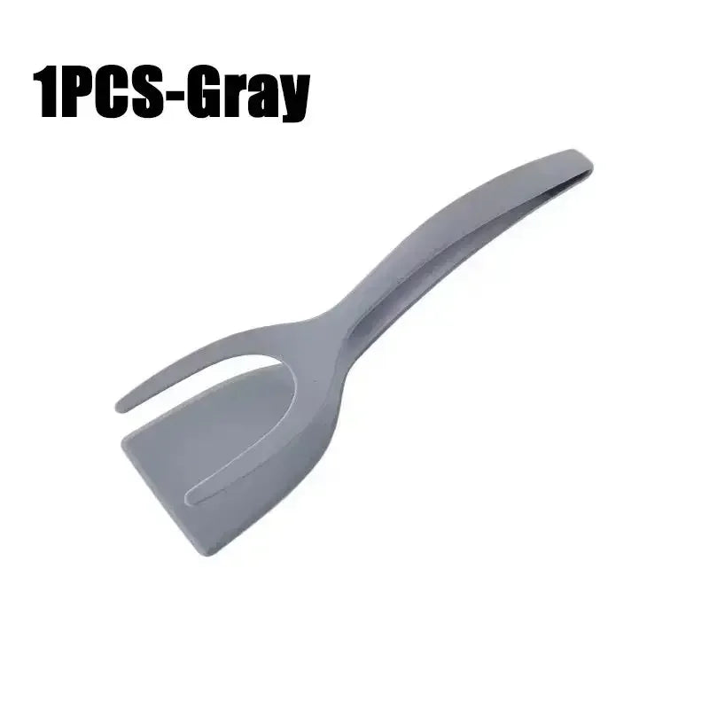 2-in-1 Non-Stick Spatula and Kitchen Tongs for Cooking - 18
