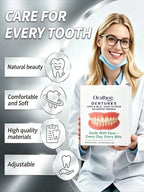 Adjustable Cosmetic Denture and Cleaning Storage Kit