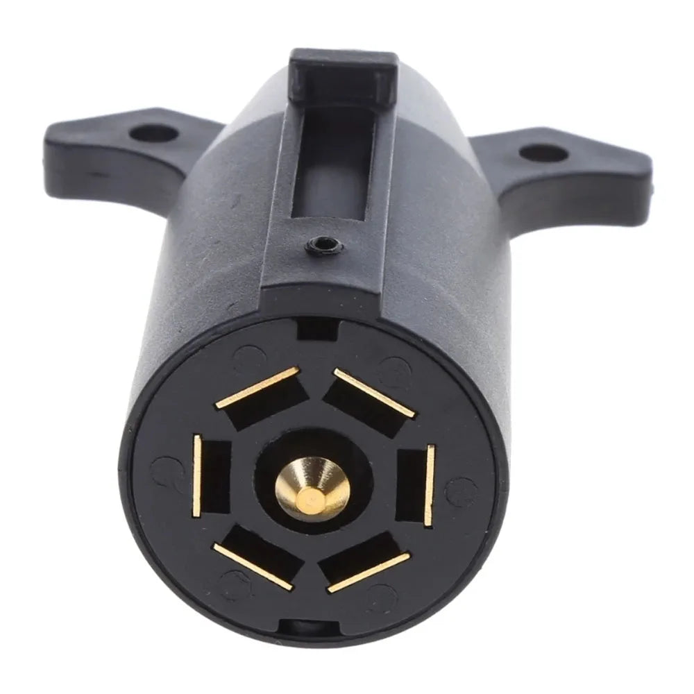 7-Way Blade Trailer Towing Plug Connector for RV and Camper
