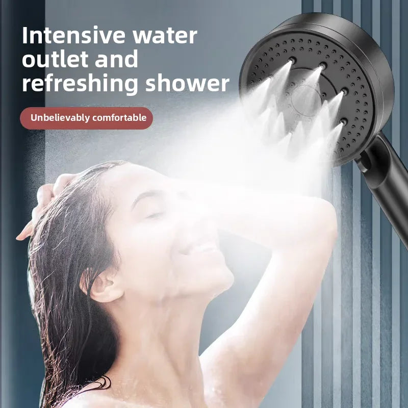 5-Mode High-Pressure Water Saving Shower Head