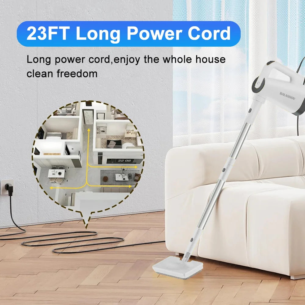 Multipurpose Handheld Steam Cleaner for Home and Car