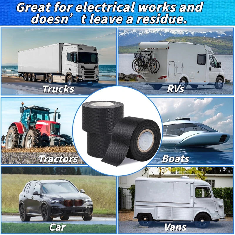 Heat-Resistant Automotive Wire Harness Cloth Tape