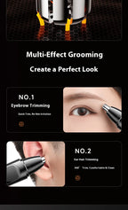 Rechargeable Electric Nose and Ear Hair Trimmer