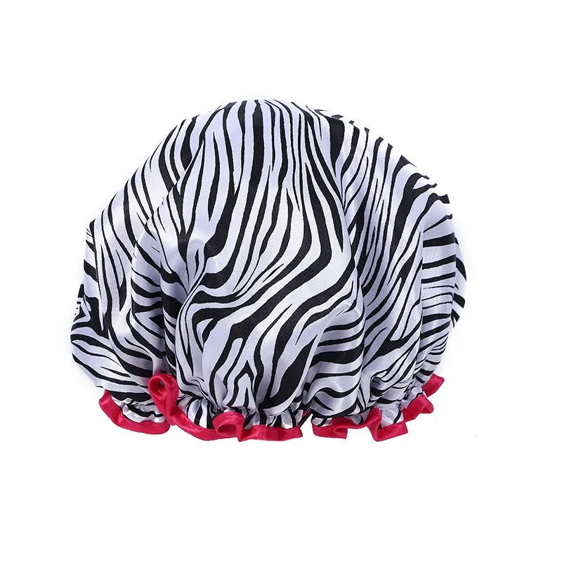Waterproof Elastic Shower Cap for Hair Protection