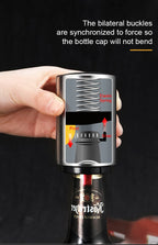 Automatic Stainless Steel Push-Down Beer Bottle Opener