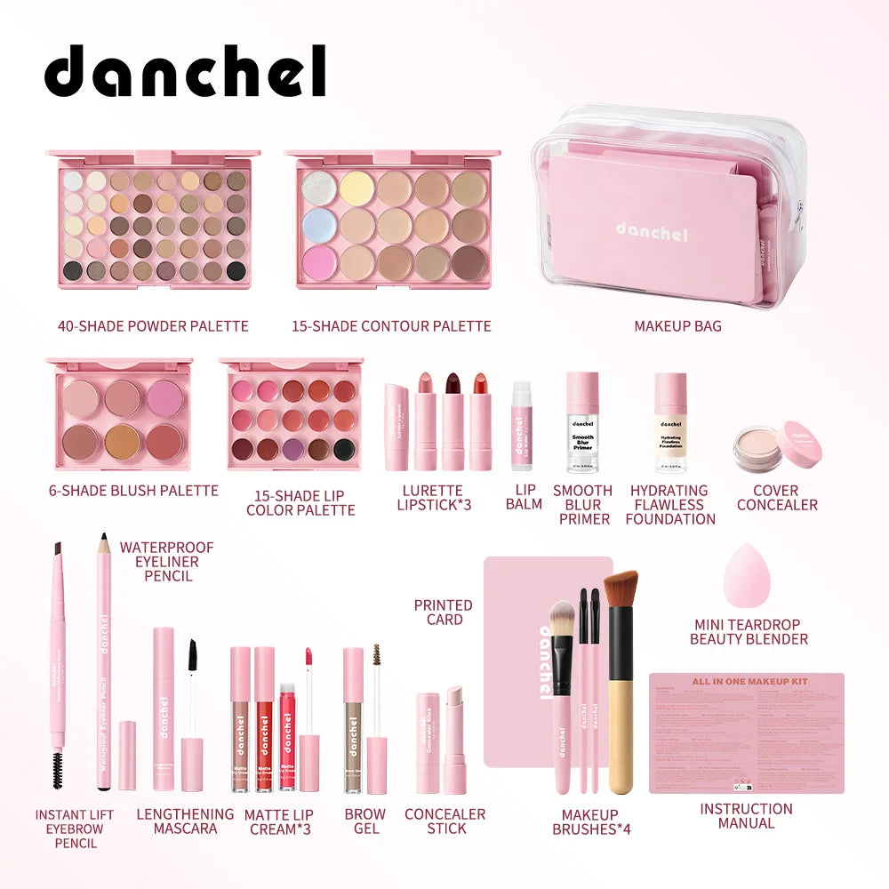 All-in-One Professional Makeup Set for Beginners and Travel - 6