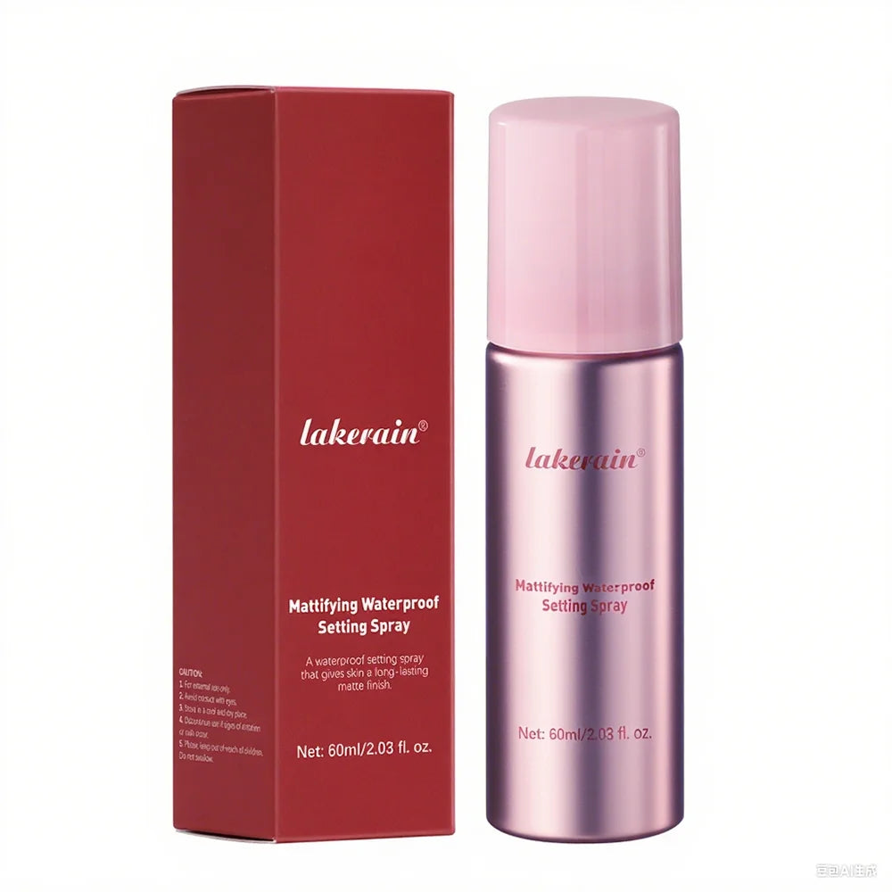 Mattifying Waterproof Makeup Setting Spray for Long-Lasting Wear
