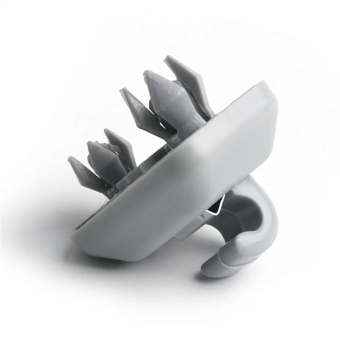 Replacement Gray Sun Visor Clips for Audi Vehicles - 9
