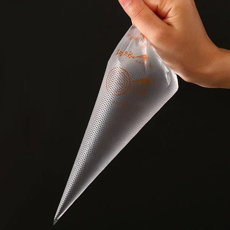 Disposable Piping Bags for Cake Decorating and Baking