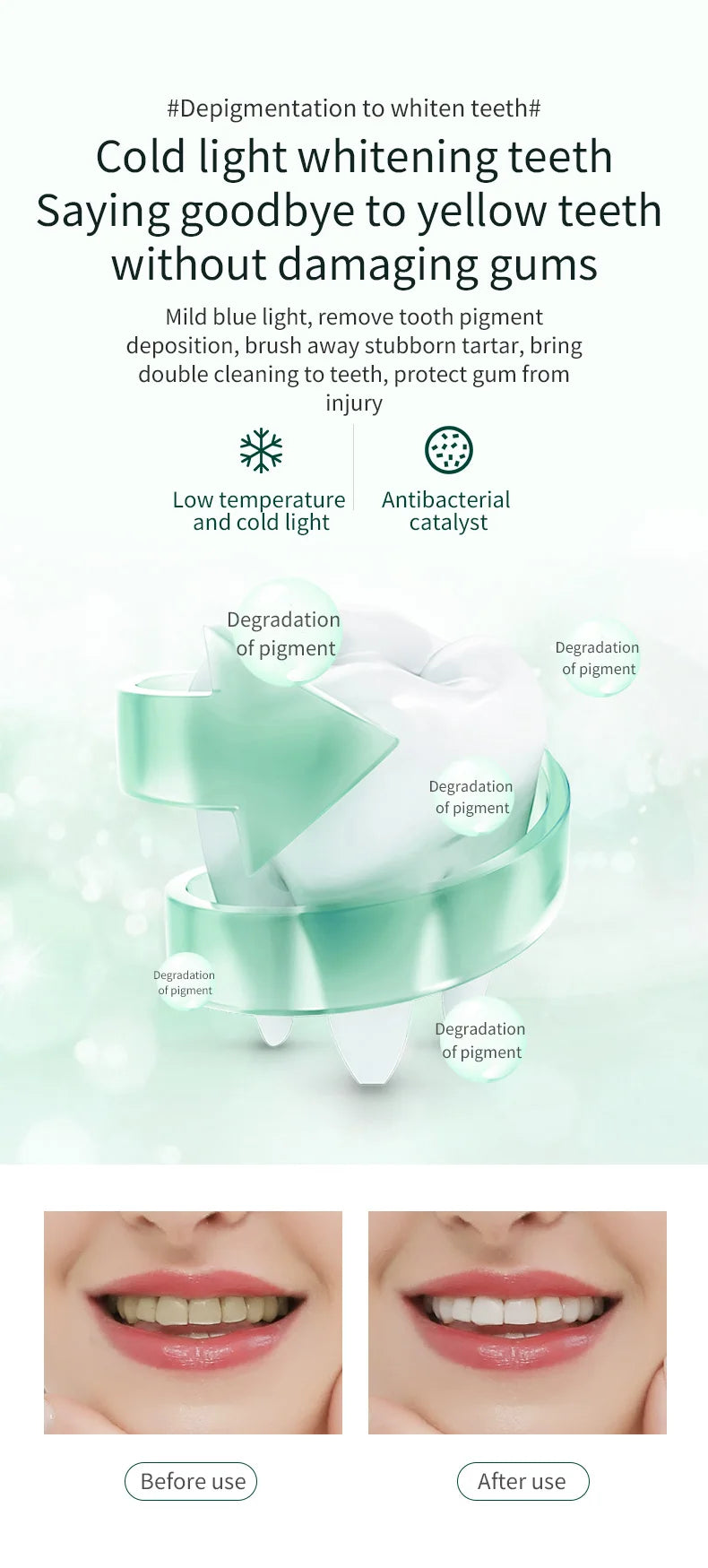 Automatic U-Shaped Electric Toothbrush